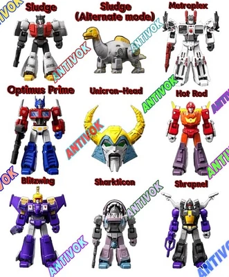 Blokees Transformers Galaxy Version 08 Set Of 9 Box Sealed - Image 1 of 4