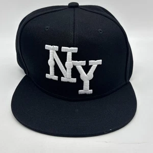 New York Yankees/Mets Cloth Simple Cool Baseball Cap Black Hat - Picture 1 of 3