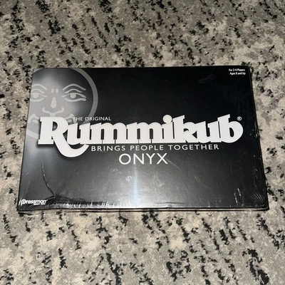 NEW/SEALED Rummikub Onyx Edition Rare Collectible Tile Game by Pressman - Image 1 of 4