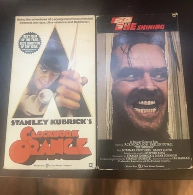 A Clockwork Orange And The Shining VHS Lot - Image 1 of 4