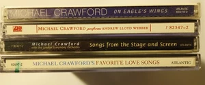 4 CD lot Michael Crawford Stage Screen Andrew Lloyd Webber Favorite Love Songs + - Picture 1 of 13