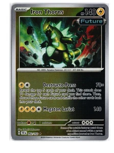 Iron Thorns 062/162 Reverse Holo Rare - SV05: Temporal Forces - NM - Picture 1 of 2