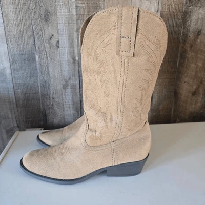 Botas vaqueras vaqueras Rampage Walden para mujer 8M tostadas de cuero sintético Foto 1 de 4