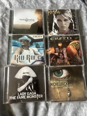 2000s Pop Rock Lot Of 10 Robin Thicke Kesha Sam Hunt Ting Tings Cher Lloyd CDs Foto 1 de 2