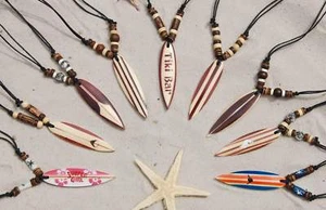 20x Surferkette Surfboard Großhandel Schmuck / n303-- - Bild 1 von 1