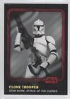 2016 Topps Star Wars cartes physiques trader clone rouge soldat #80 04ht