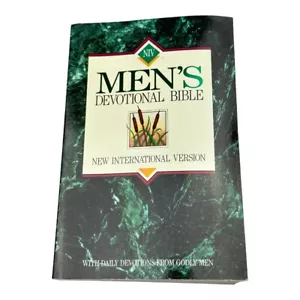 Men’s Devotional Bible NIV Zondervan Paperback - Picture 1 of 9