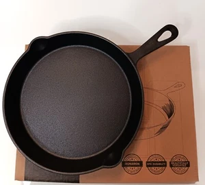 FRESH AUSTRALIAN KITCHEN Vorgewürzte Gusseisenpfanne, Bratpfanne,25 cm. Robust - Bild 1 von 5