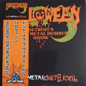 Halloween-Don't Metal With Evil - CD reissue Japanese style Mini LP replica CD - Picture 1 of 4