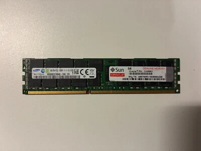 Sun Oracle 7058861 16GB PC3L-12800R DDR3-1600 2RX4 ECC RDIMM Server Memory RAM - Image 1 of 2