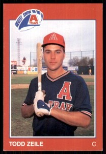 1988 Grand Slam Arkansas Travelers Todd Zeile Arkansas Travelers #7