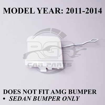 Parachoques Trasero tow hook cover para Mercedes C Clase W204 Saloon 2011-2014 - Imagen 1 de 4