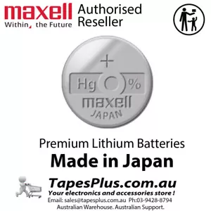 10x MAXELL CR2016 JAPAN Lithium Coin Cell Button 3V Battery Batteries Child Safe - Picture 1 of 2