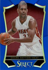 2013-14 Select Prizms Blue #23 Shane Battier /49