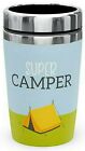 Thermobecher Becher To Go Deckel mit Verschluss Camping Super Camper La Vida