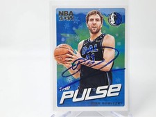 2018-19 Panini Hoops #TP-14 Dirk Nowitzki Mavericks HOF Signed Auto JSA COA sc