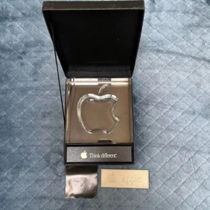 Komputer Apple Macintosh 20th Anniversary obiekt ornament szkło HOYA THINK DIFF - Zdjęcie 1 z 10