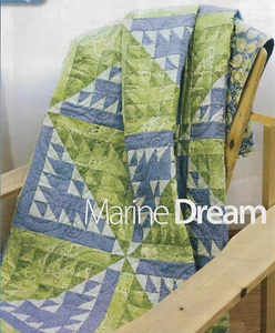 Marine Dream Quilt Steppmuster Anleitung (5 Größen) - Bild 1 von 1