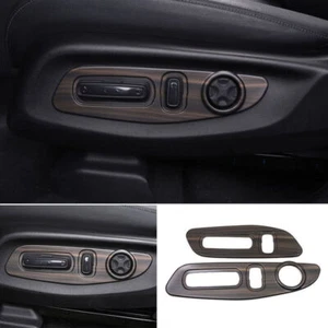 Wood Grain Seat Button Handle Panel Cover Trim 2pcs For Honda CRV CR-V 2023-2024 - Bild 1 von 7