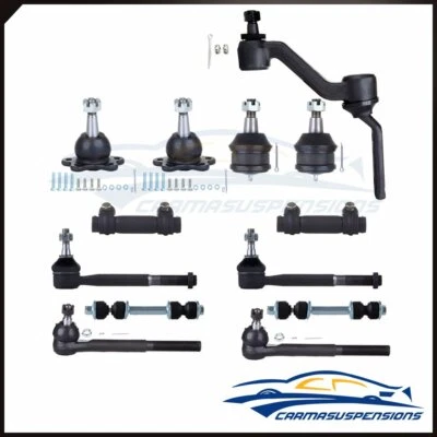 Se adapta a 89-91 Chevrolet GMC C1500 C2500 13PC brazo loca rótula kit de extremo de varilla de amarre Foto 1 de 4