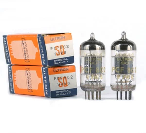 ONE PCF802/9JW8 ULTRON NOS Tubo Válvula Tubo Lámpara Valvula Valvola ഀ 真空管 电子管 - Imagen 1 de 1