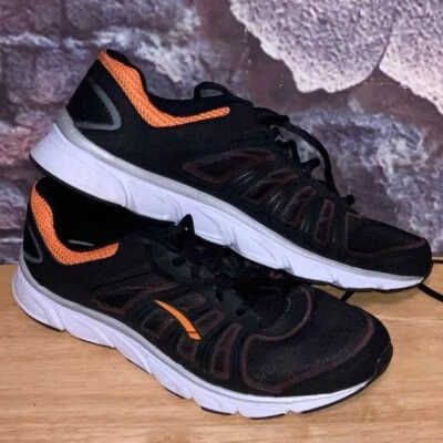 Zapatos para correr Ultra Foam LA GEAR Defiance para mujer talla 10,5 negros/naranja para hombre 9 Foto 1 de 4