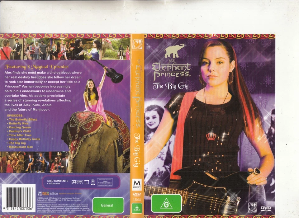 The Elephant Princess-The Big City-2008-[8 Epi- 10 to 17]-TV Series Aust-TEP-DVD - Bild 1 von 1