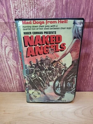 Naked Angels Extremely Rare Motorcycle Gang VHS Continental Vintage Tape Bikers - Image 1 of 4