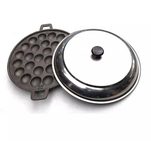Thai Coconut Milk Rice Pancakes Dessert Maker Mold Pan 28 Holes - Khanom Khrok - Picture 1 of 12