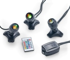 OASE SET 3 ILLUMINAZIONI LAGHETTO PONTEC PONDOSTAR LED RGBW