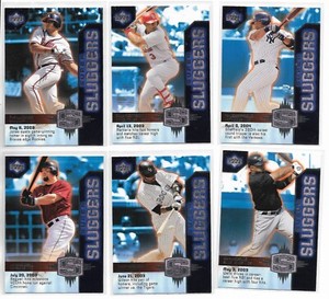 2004 Upper Deck SUPER SLUGGERS Pick-A-Card Andruw Jones Renteria Sheffield Wells