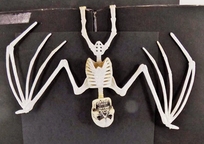 Halloween / CUSTOM MADE HANGING Bat Skeleton / PLASTIC SEASONAL FIGURINE - Image 1 of 2