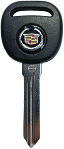 NEW FOR CADILLAC ESCALADE DTS CTS STS JEWEL LOGO TRANSPONDER KEY BLANK - Picture 1 of 4