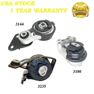 Montaje de motor y transmisión 3 piezas apto para Lincoln MKX 2011-2015 3,7 L - transmisión automática Foto 1 de 4