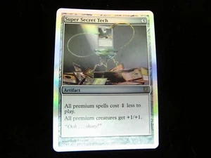 SUPER SECRET TECH UNHINGED EDITION FOIL MAGIC THE GATHERING CARD. - Picture 1 of 2