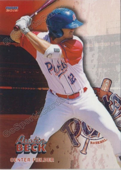 2019 Stockton Ports Austin Beck RC Rookie Oakland Athletics - Image 1 of 1