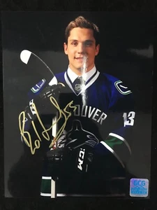 8x10 Bo Horvat Signed Autographed GCG Certified Nice! Photo Vancouver Canucks - Picture 1 of 1