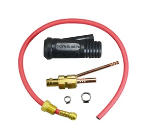 Cable & Water Plug & Connector 50-70mm Fit TIG Welding Torch Water Cooled - Picture 1 of 3