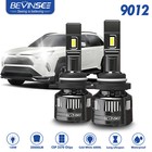 Bevinsee 2x V45 9012 HIR2 LED Headlight Bulbs 22000LM For Toyota Auris E18 12-18