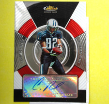 COURTNEY ROBY  2005-06  ROOKIE  AUTO  Topps Finest #NNO  Tennessee Titans