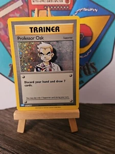 Pokemon Classic Collection Professor Oak 025/034 Trainer Card CLB - Foto 1 di 6