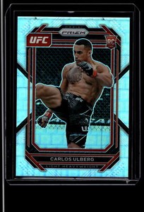 Carlos Ulberg 2023 Panini Prizm UFC Premium Box Pandora Rookie Card 11/99 #134
