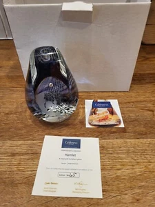 Caithness Glass Paperweight Hamlet Limited Ed Shakespeare Rare & Certificate - Picture 1 of 18