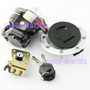 Fuel Cap Ignition Switch Key Lock Set for Suzuki GSX 1200 FSW/FSX Inazuma 99-00 - Picture 1 of 5