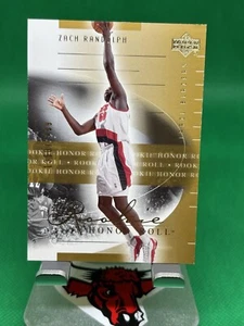 2001-02 Upper Deck Honor Roll Zach Randolph RC #/2499 Trail Blazers #96 - Bild 1 von 2