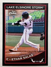 2023 Ethan Salas First Licensed Card Lake Elsinore San Diego Padres Milb