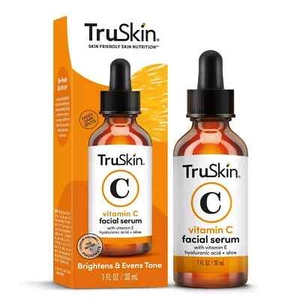 TruSkin Vitamina C Siero Viso Anti Invecchiamento Vitamina E + Acido Ialuronico 30ml - Foto 1 di 1