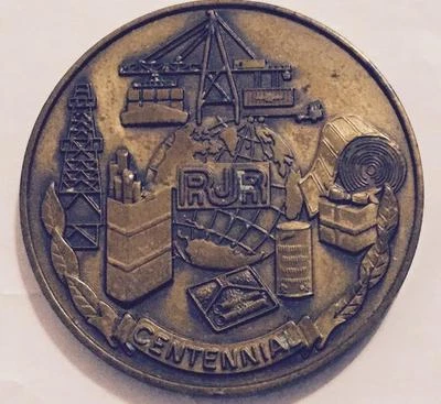 1975 RJR - WINSTON-SALEM,N.C.CENTENNIAL BRONZE MEDAL (LIMITED EDITION) **RARE**  - Image 1 of 2