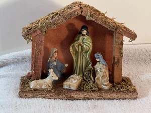 Pesebre Belén Belén Vintage Navidad para Expositores Pequeños OH9670 - Imagen 1 de 7