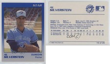 1989 Star Dunedin Blue Jays Al Silverstein #15